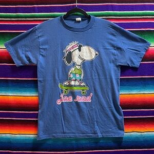Vintage Snoopy Joe Cool Joe Rad Skateboarding Artex shirt men's XL